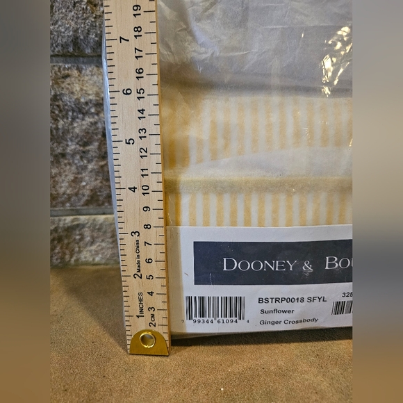 Dooney & Bourke Sunflower Stripe Ginger Crossbody - Picture 3 of 4